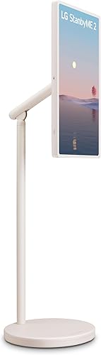 Miniatura 13 de LG StanbyME 2 de 27 pulgadas con cubierta de folio, pantalla táctil portátil, Dolby Vision, HDR10, modo cineasta, batería incorporada, rotación