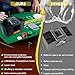 Rechargeable Card Shuffler Machine,Automatic Poker Shuffler for 1-2 Decks, Shuffling Mixer for Standard Size Playing Cards, Home Game Accessory