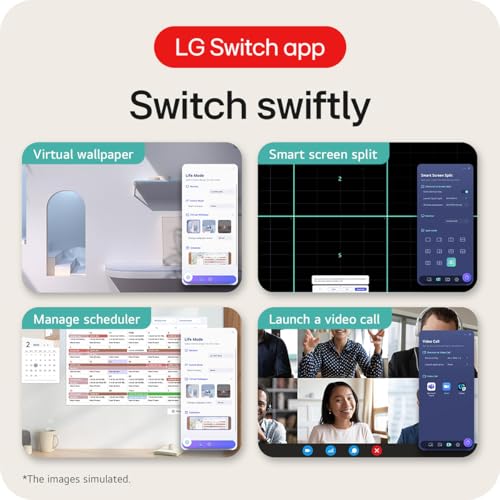 Image of LG 34WR55QK-B- 34 Inch UltraWide QHD(3440x1440) Curved Monitor,100Hz, sRGB 99%, HDR10,Picture By Picture, HDMI X 2, DP,USB Downstream x2, USB-C (65W Power Delivery), Tilt /Height Adjustable