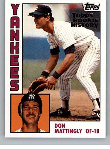 2018 Topps Archives Rookie History NNO Don Mattingly New York Yankees Official MLB Baseball Trading Card in Raw (NM or Better) Condition