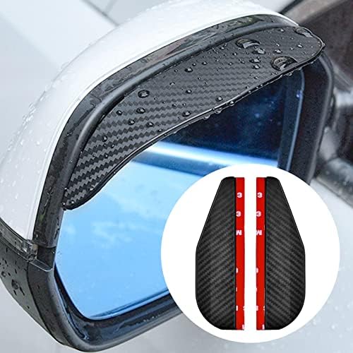 IDISON 2Pcs Car Side Mirror Rain Guard, Car Side Mirror Waterproof