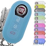 LIEFERUMFANG: 1x Autoschlüssel Silikon Hülle / mt-key Softcase in abgebildeter Farbe (Bild 1)