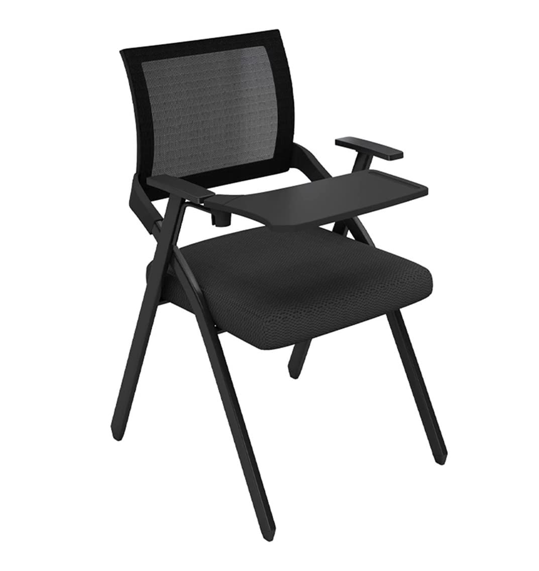 BürostühleBürostuhl, Computerstuhl, Personalstuhl, Konferenzraum-Bürostuhl, Schulungsstuhl, zusammenklappbar, mit Schreibtafel, Schultisch und Stuhl, Chefsessel (Farbe: C)