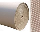 VEPATIM Rollenwellpappe Wellpappe 50cm x 5m Grobwelle 200gr/m2