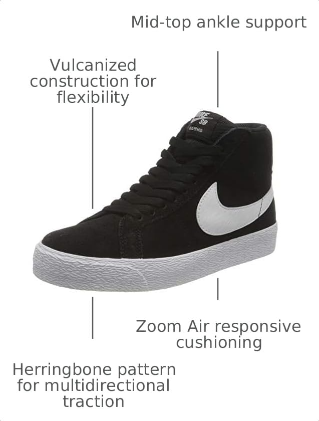 Image of Nike Unisex Adults' Sb Zoom Blazer Mid Fitness Shoes