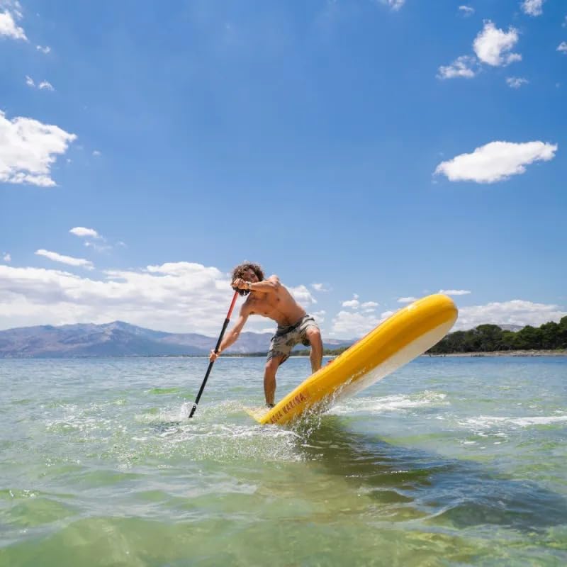 Pack Paddle Gonflable Aqua Marina Fusion 10’10’’ + Pompe Électrique 12V – Sup Adulte Polyvalent All Around – Planche Stable Débutant & Balade – Kit Complet avec Pagaie, Leash, Sac de Transport