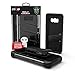 ZIZO Bolt Series for Samsung Galaxy S8 Case Military Grade Drop Tested with Tempered Glass Screen Protector, Holster Black