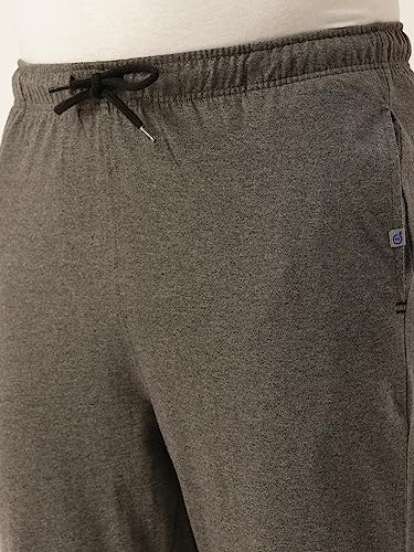 Image of Macroman M-Series Modern Track Pants, in Cotton-Rich Fabric, Trackpant for Men with Secure Zip Pocket