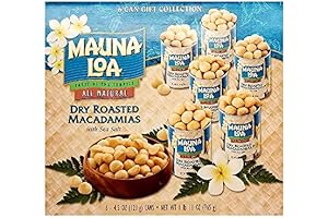 Mauna Loa Roasted, Unsalted & Dry Macadamia Nuts, 4oz