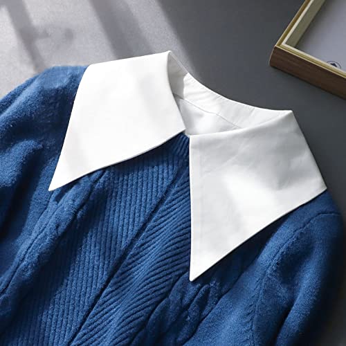 WENLOOY Fake Collar Detachable Blouse Dickey Collar Half Shirts Faux False Collar for Women & Girls Favors2