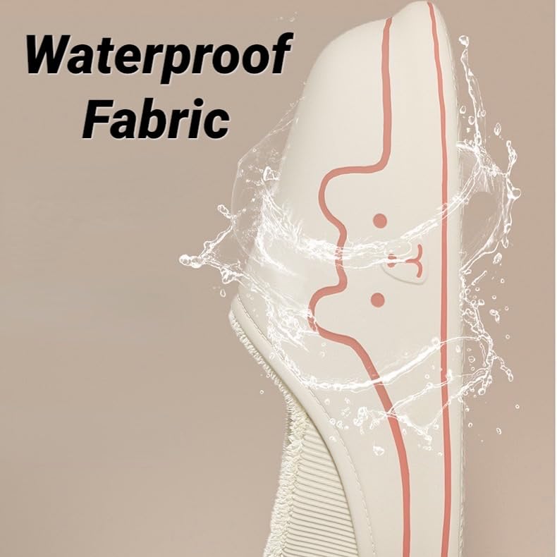 Women's Fuzzy Slippers EVA Thick Sole Cotton Fluffy Memory Foam Lightweight Comfy House Slippers Cozy Faux Fur Soft Plush Couple Slides Anti-Skid Indoor Outdoor Home Bedroom2