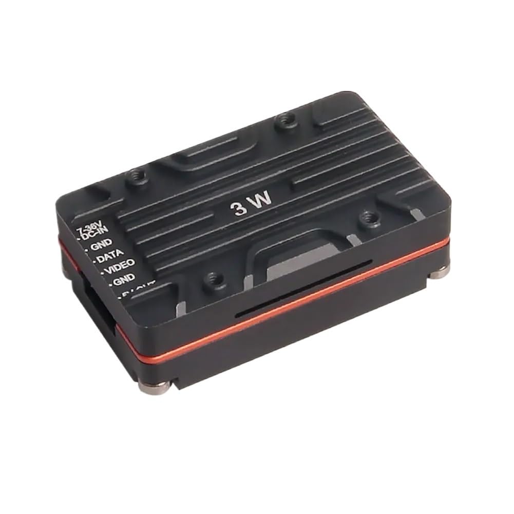 para HolyBro para Atlatl HV 5.8G VTX – 3W (25mW/3000mW), Bandas 37 Canales Conmutables | Modo Pit, para FPV de Largo Alcance
