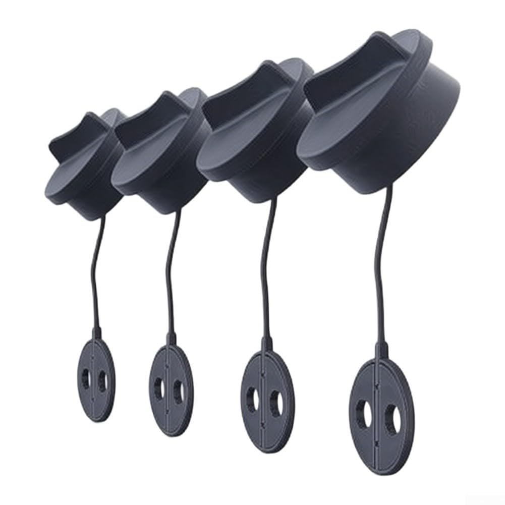 Tapa de Llenado Plástico Negro para FS62 FS66 FS38Z(4pcs)