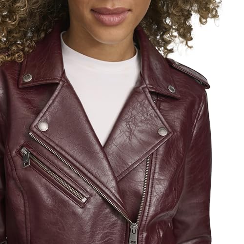Image of Levi's Women's Classic Faux Leather Moto Jacket Coat
