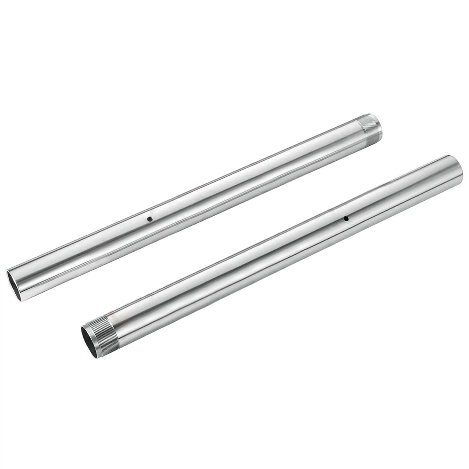 Front Inner Fork Tubes Pipes Bars Silver Pair for Yamaha YZF R1 2004-2006 2005 43x520mm 5VY-23120-00 5VY-23110-00