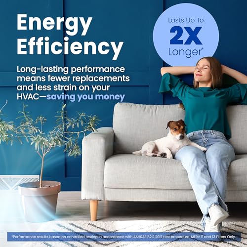 Aprilaire 210 Ersatz-Ofenluftfilter für Aprilaire Whole Home Luftreiniger, MERV 11, Clean Air Dust Furnace Filter (1 Stück)