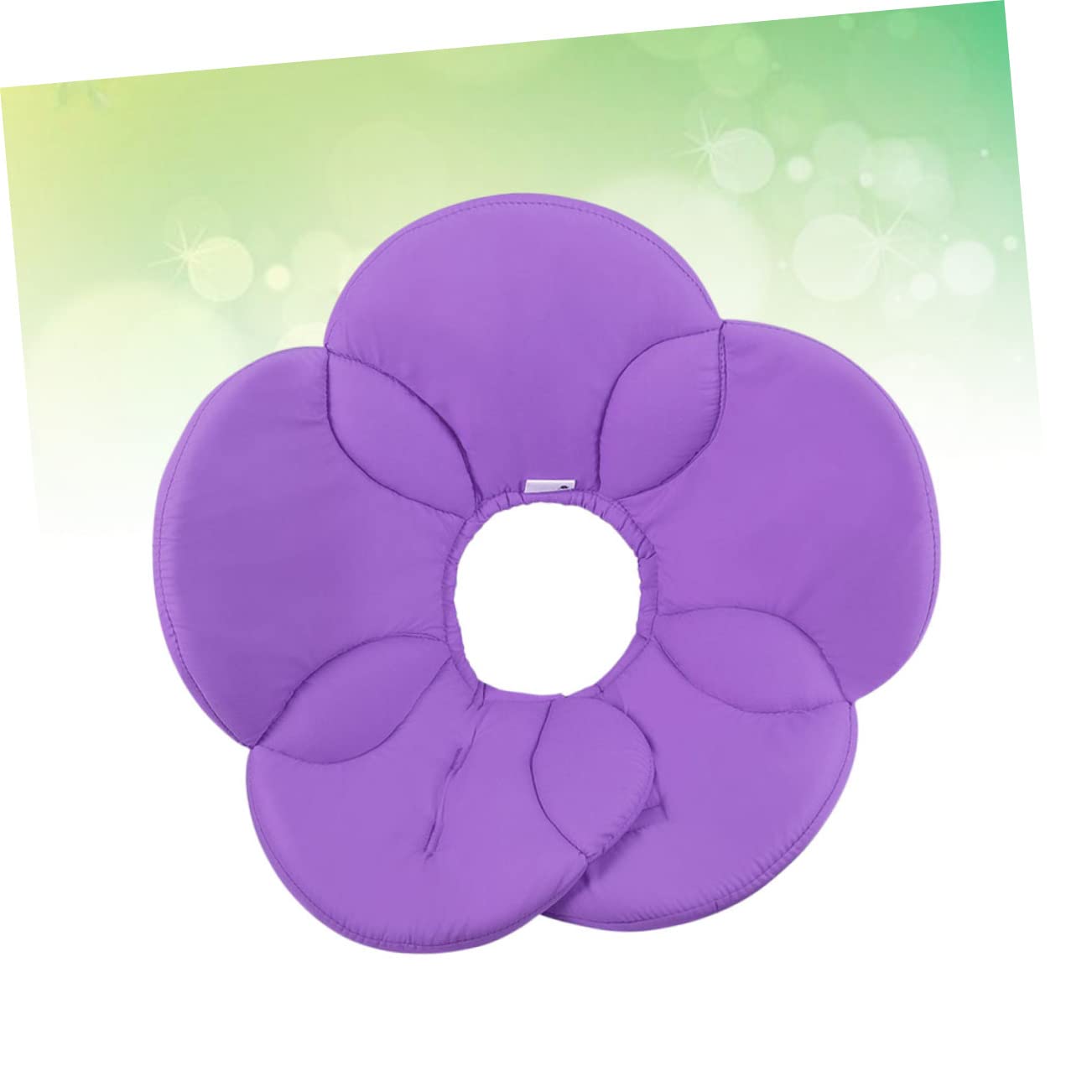 SUPVOX 2 Pz Collana per Animali Domestici Collare per Il Recupero del Gatto Collare Gonfiabile Scudo per Animali Domestici elisabettiano per Cani Anti-afferramento i Fiori