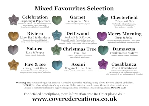 24 Richly Scented Wax Melts – Mixed Fragrance Selection - 12 Fragrances - Long Lasting – Vegan and Cruelty Free - Image 4