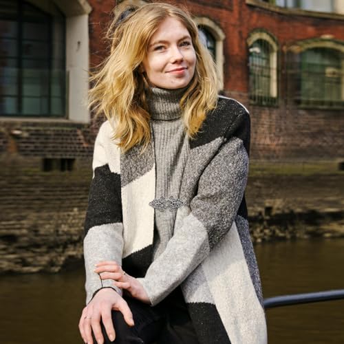 vintage shirt clip - dress cinch cape sweater cardigan shawl cloak clips for women - 4pc