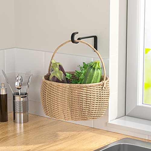 Heavy Duty 14.5cm Black Hanging Basket Brackets - 2 Pack 6 Heavy Duty 14.5cm Black Hanging Basket Brackets - 2 Pack - Image 6