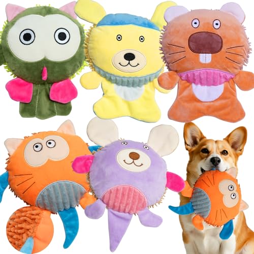 50% Off 5-Pack Squeaky Dog Toys for Small to Large Dogs - Image 2