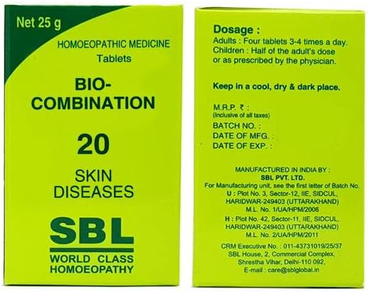 SBL Bio Combination 20 (25g) - Pack of 2