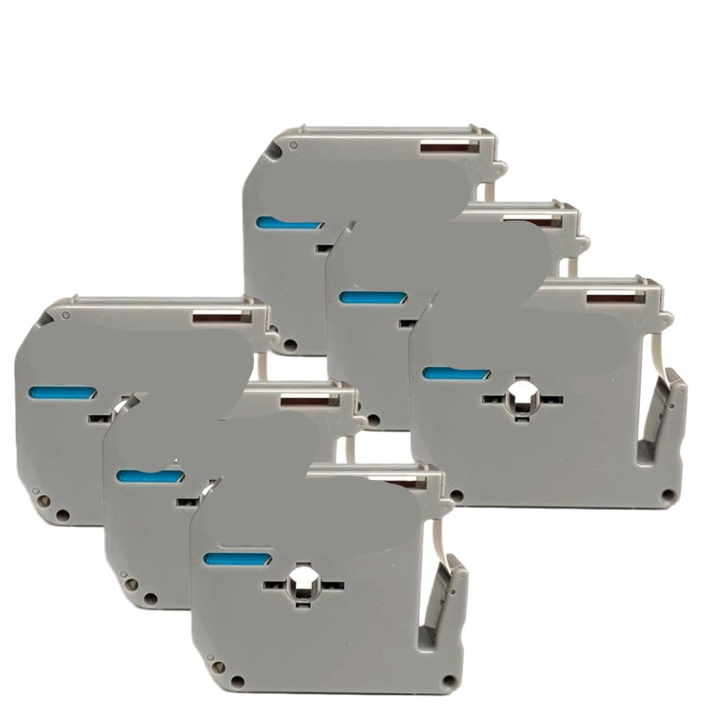 Nastro Etichette M-K231 12mm Bianco Compatibile Con Nastro M(M-K231-6P)