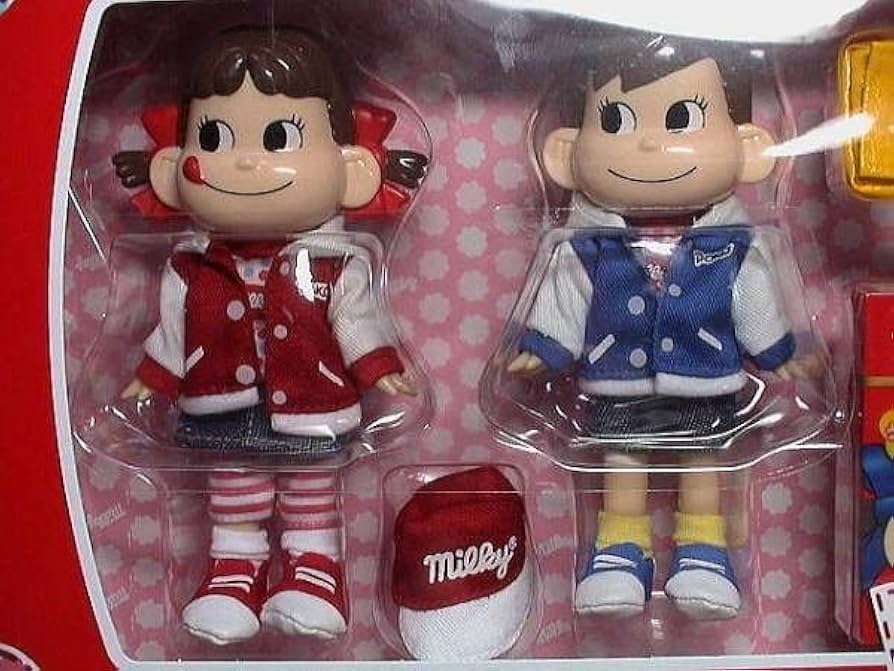 Amazon | 不二家 ペコポコおきがえセット Peko & Poko ペコちゃん人形