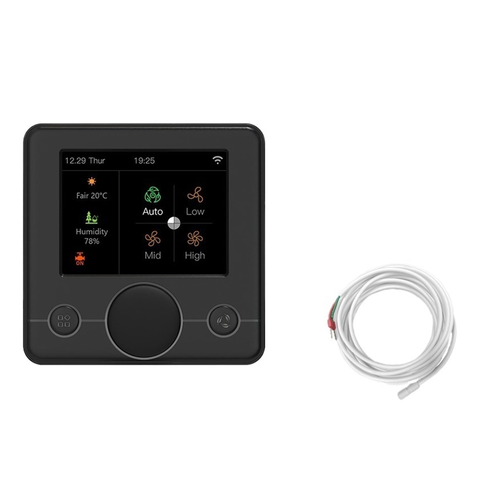 Termostato Inteligente WiFi for Agua/calefacción eléctrica por Suelo, Caldera de Gas, Controlador de Temperatura Ambiente y Humedad