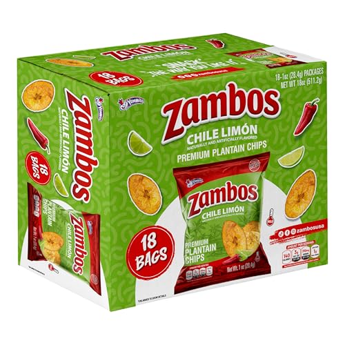 Zambos Chile Limón Plantain Chips