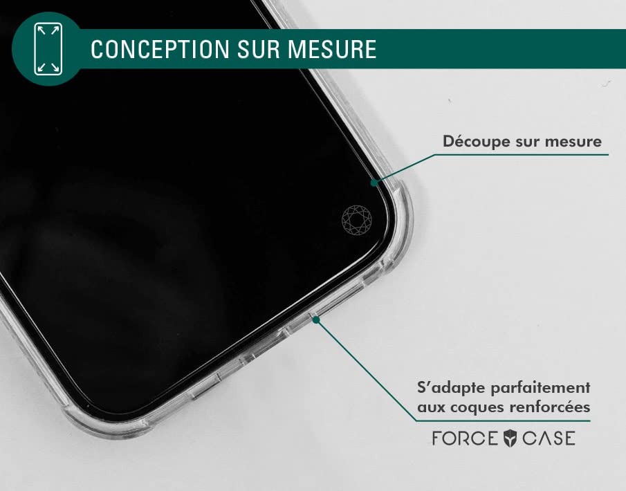 Force Glass Proteggi Schermo In Vetro Temperato 2.5D Per Xiaomi Redmi Note 10 Pro / Mi 11i – Garanzia A Vita