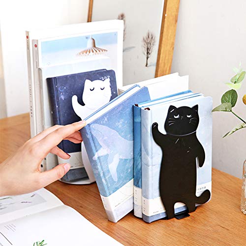 Amazon.co.jp: Umora かわいい猫 鉄製 ブックスタンド ブック
