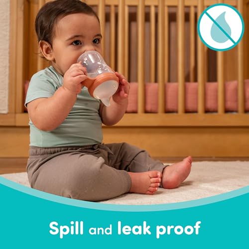 Image of NUK Perfect Match Learner Cup, 5 oz, 2 pack - Soft Spout, Easy-Grip Handles, BPA Free, Spill Proof Transition Sippy Cup