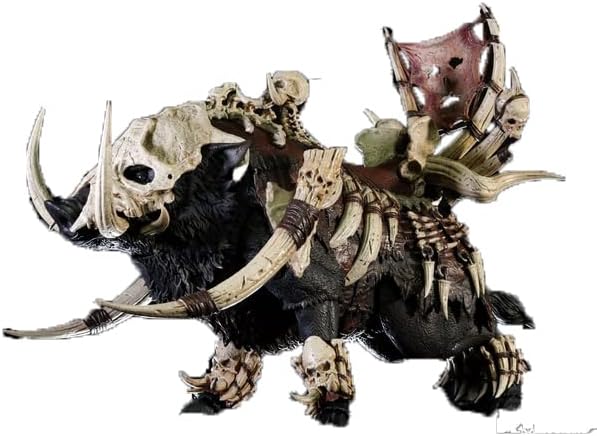 D20 Studio 1/12 Scale Boar Bone Spike Mount for 6 Inch Collectible Action Figure (Black)