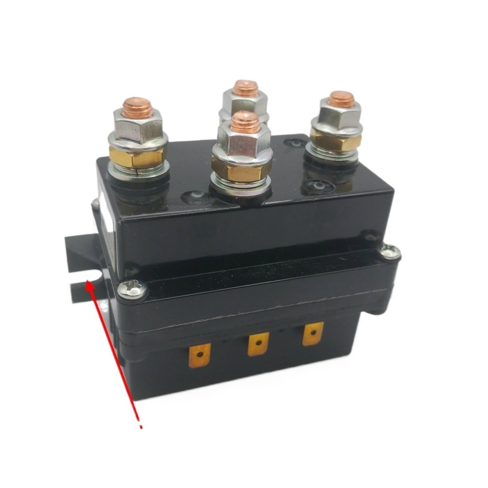 Interruttore per auto 12V 24V Verricello Solenoide Relè Controller 500A DC Interruttore 4WD 4x4 Barca ATV Controllo Compatibile con Bmw Benz Audi Peugeot Seat Lada Toyoa Sostituzione auto(24V)