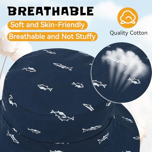image for Durio Sun Hat Bucket Hats Wide Brim Summer Hat Sun Protection Beach Ha