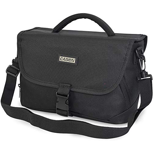 CADeN Medium Camera Bag Case Shoulder Messenger Bag Compatible for Nikon, Canon, Sony