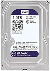 WD Purple Surveillance HDD | 1TB | HD Interno | 3.5'' SATA 3 | WD10PURX