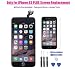 for iPhone 6s plus LCD Screen Touch Digitizer Full assembly Replacement with 3D Touch Panel, Home Button, Front Camera, Ear Speaker, Repair Tools, Not fit for iPhone 6 plus or iPhone 6s (Black)