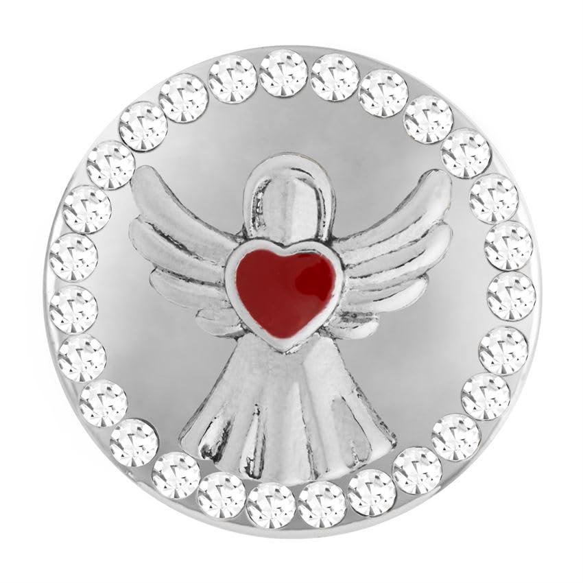 Coco + Carmen Sweet Angel, Red and Clear, Women Accessories, Fashion