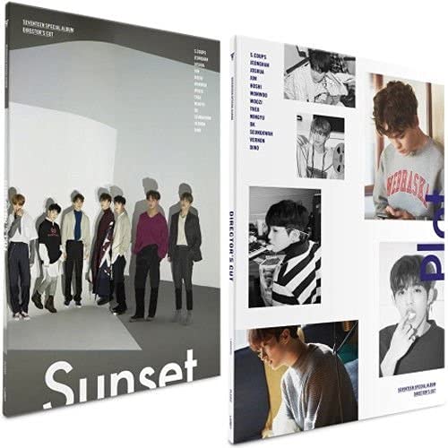 SEVENTEEN [DIRECTOR'S CUT] Special Album SUNSET VER. CD+PhotoBook+6p...