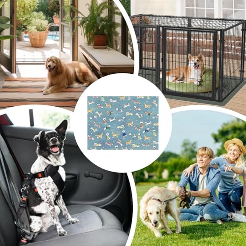 Alfombrillas autorrefrescantes para perros con manta lavable antideslizante para usar en interior 6