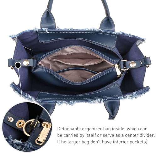 Set de 3 Bolsos Dasein para Mujer Tote Satchel Hobo miniatura 5