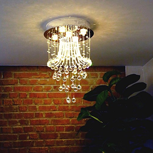 Lustre en cristal pour grand salon afin d'illuminer un séjour sombre