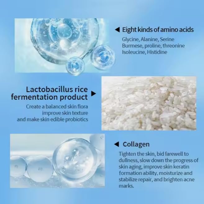 Miniatura 9 de V-Line Beauty Set de suero de ácido salicílico con colágeno, mejora la textura de la piel, minimiza los poros, equilibra el aceite, para piel