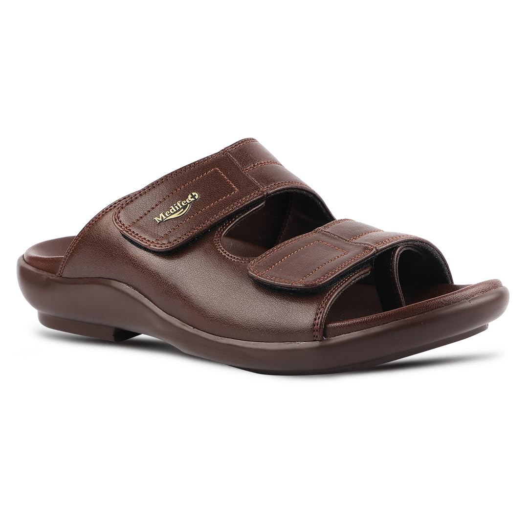 Comfort Sandals, Dual Adjustable Straps, Orthopedic Slides-image-36
