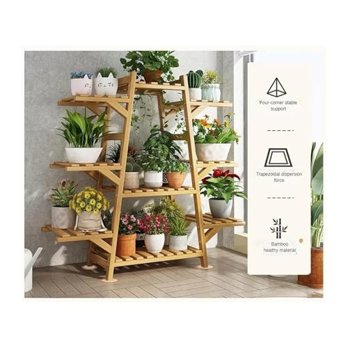 Support et étagère à fleurs haute pour sublimer votre balcon et salon
