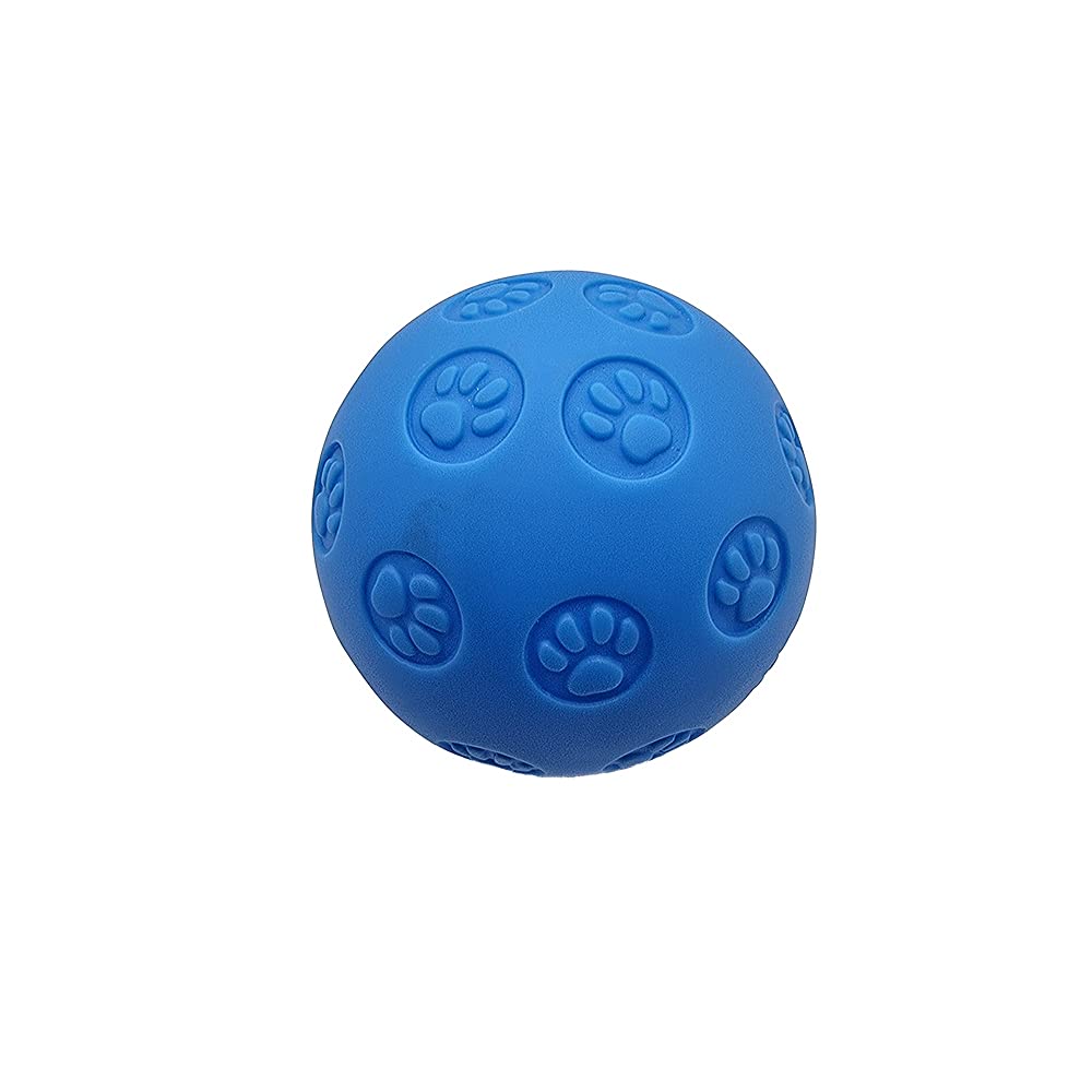 schone Dog Treat Ball – Food Dispensing Toy – Delicately Designed Hole – Roll for A Tasty Treat – Keep Dogs Amused for Long Time (Blue)