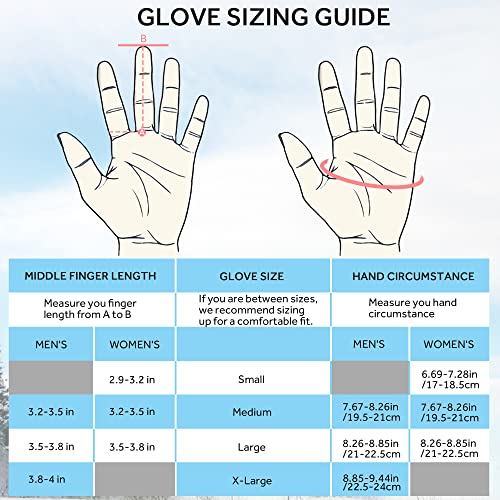 Winter Work Gloves With C40 3M Thinsulate Insulation, Down To 23℉, 1 Pair Of Oizen Waterproof Windproof Gloves For Men And Women, Size X-Large #TOP3