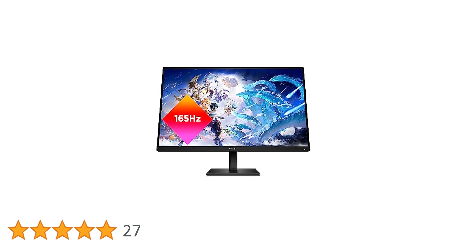 Amazon.co.jp: HP:OMEN 27インチ FHD 165Hz ゲーミングモニター